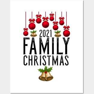 2021 Family Christmas Xmas Gift Posters and Art